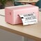JADENS® 4x6 Bluetooth Pink Thermal Label Printer Wireless Shipping Label Printer for iOS, Android & Windows